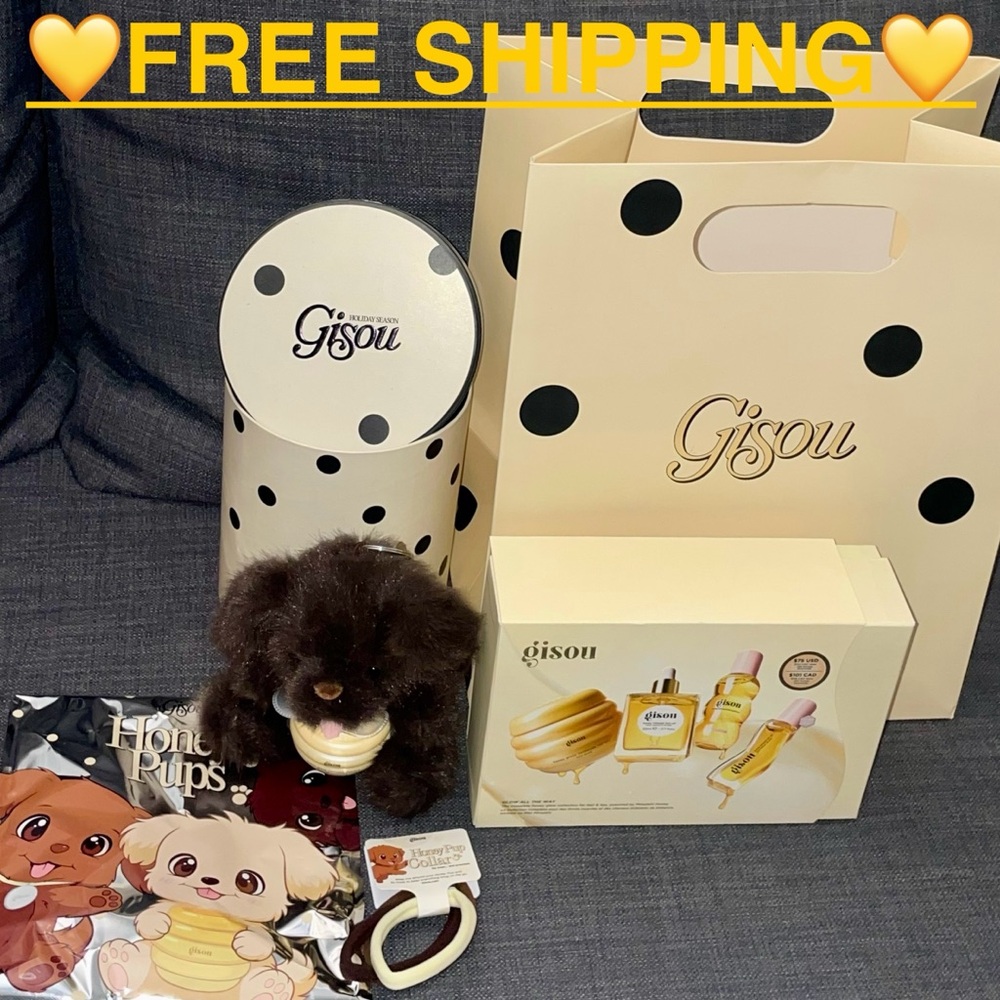 Gisou- Holiday Honey Pup Bundle (Fluffy Pup)